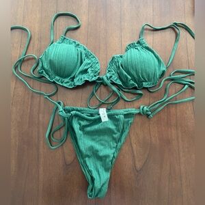 SHEIN Green Bikini Set